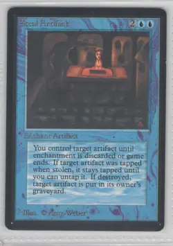 Steal Artifact BETA Edition - LP - ACTUAL CARD - US SELLER - Image 1