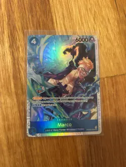 Marco PRB02-008 SR NM English One Piece TCG Card Game - Image 1