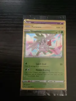 Pokemon Shaymin Zeraora Marshadow Cosmos Promo Holo Card 015/061/080 NM Sealed - Image 1