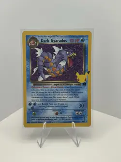 Pokemon TCG Dark Gyarados Holo Card 8/82 Celebrations Series Near Mint - Image 1