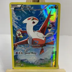 Pokemon TCG Latias XY78 Full Art Black Star Holo Promo Card MP - Image 1