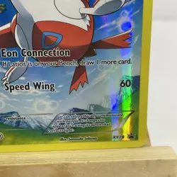 Pokemon TCG Latias XY78 Full Art Black Star Holo Promo Card MP - Image 4
