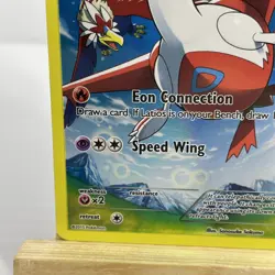 Pokemon TCG Latias XY78 Full Art Black Star Holo Promo Card MP - Image 5