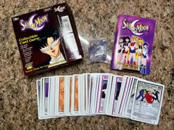Sailor Moon Collectible Card Game Starter Deck - 60 Cards and 12 Health Beads! - Image 1