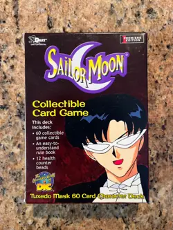 Sailor Moon Collectible Card Game Starter Deck - 60 Cards and 12 Health Beads! - Image 2