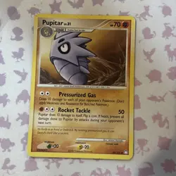 lot of 2 pokemon cards LP, Pupitar (2007) 59/123 + Unown W (2008) 80/146 - Image 3