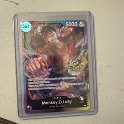 Monkey.D.Luffy (Release Event Leader) P One Piece Promotion Cards Regular - Image 1