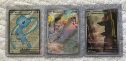 Pokemon TCG Mew, Charmeleon, and Slowpoke 3-Card Lot - Image 1