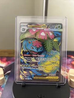 Pokemon TCG Mega Venusaur EX 155/132 Mega Evolution English Card, NM Ultra Rare - Image 1