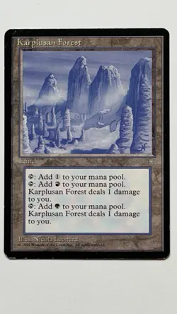 Karplusan Forest Ice Age Magic: The Gathering Card - Image 1
