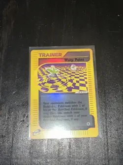 Pokemon TCG Card English Expedition Base Set Warp Point 152/165 Holo Reverse - Image 1