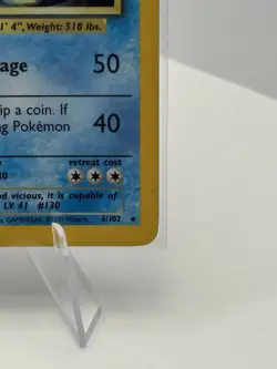 Pokemon TCG Gyarados Base Set Holo Card 6/102 LP/MP 1999-2000 WOTC - Image 4