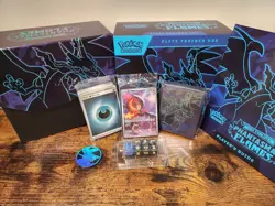 Phantasmal Flames ETB w/ SEALED Promo Card & Accessories *NO PACKS* - Image 1