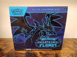Phantasmal Flames ETB w/ SEALED Promo Card & Accessories *NO PACKS* - Image 4