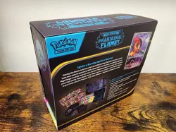 Phantasmal Flames ETB w/ SEALED Promo Card & Accessories *NO PACKS* - Image 5