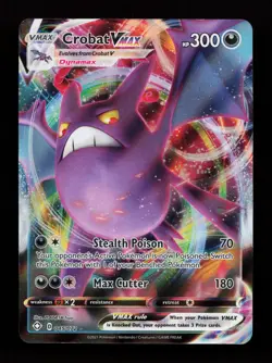 Crobat VMAX 045/072 Ultra Rare Shining Fates Pokemon Card - Image 1