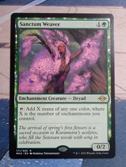 Sanctum Weaver #171 | MH2 Modern Horizons 2 | MTG | NM - Image 1