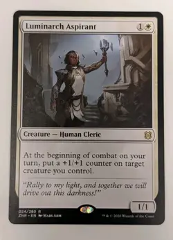 Luminarch Aspirant Zendikar Rising - MTG RARE - Image 1