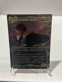 Squall, Gunblade Duelist (Borderless) - FOIL - [Commander: FINAL FANTASY] MTG - Image 1