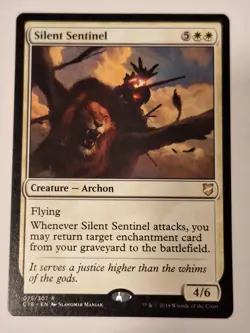 Silent Sentinel - Commander: 2018 - Magic the Gathering MTG - Image 1