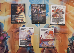 Lot of 5x Rare - Final Fantasy: Through the Ages - Regular Showcase - MTG - NM - Image 1