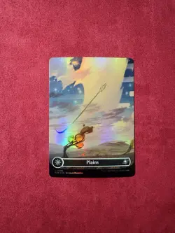 FOIL Plains - Borderless - Edge of Eternities EOE MTG Magic The Gathering 262 NM - Image 1