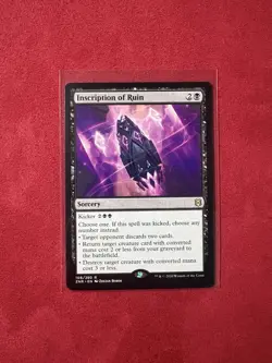 Inscription Of Ruin - Zendikar Rising ZNR Magic The Gathering MTG #108 - Image 1