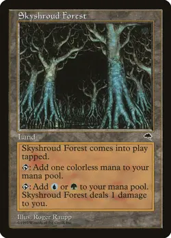 1x Skyshroud Forest Tempest NM x1 Mtg Magic the Gathering Changie - Image 1