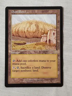 NM Dust Bowl Mercadian Masques Mtg Magic the Gathering - Image 1