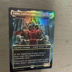 Secret Lair x Iron Maiden Eddie, Lord of Light FOIL Nekusar, The Mindrazer - Image 2