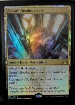Spara's Headquarters Foil 257 NM Streets of New Capenna Foil - Image 1