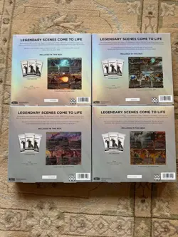 Magic The Gathering: Final Fantasy Scene Box Bundle Set of 4 BRAND NEW - Image 2