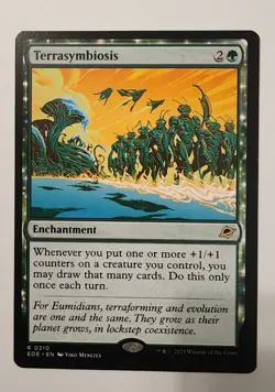 Mtg Edge Of Eternities Terrasymbiosis NM - Image 1