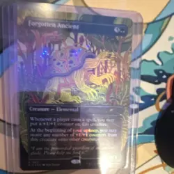 Magic: The Gathering Forgotten Ancient Creature Green Foil 1890 English - Image 1