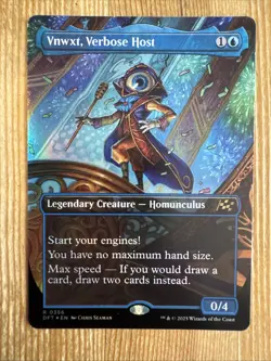 Vnwxt, Verbose Host - Foil - Borderless - DFT - MTG - NM - EN - 0356 - Image 1