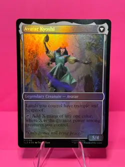 The Legend of Kyoshi AVATAR KYOSHI - M0186- MTG Foil - Image 2