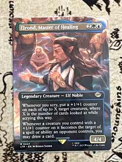 Elrond, Master of Healing (Borderless) - The Lord of the Rings - 447 - NM - Image 1