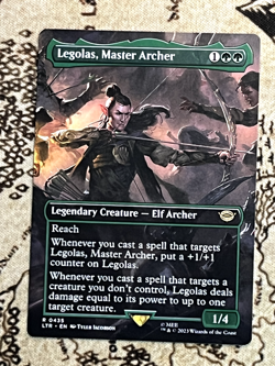 Legolas, Master Archer (Borderless) - The Lord of the Rings - 435 - NM - Image 1