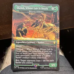 MTG Shelob, Whose Lair Is Death Borderless Regular - Image 1