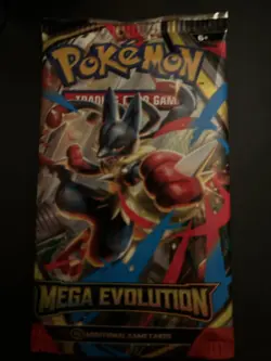(HEAVY) 22.66g Pokemon TCG Mega Evolution Booster Pack (SEALED)✅ - Image 2