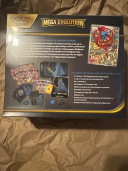 Pokemon TCG Mega Evolution Elite Trainer Box ETB Lucario New & Sealed - Image 2