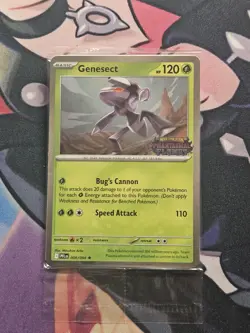 SEALED Genesect 008 Phantasmal Flames STAMPED Best Buy Promo Pokemon TCG - Image 1