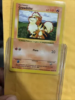 1999 POKEMON GAME 28 GROWLITHE Mint Condition Best Deal Out Here - Image 3