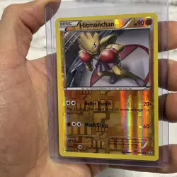 Hitmonchan 48/83 2016 Generations Set Pokemon Card Reverse Holo Rare - NM TCG - Image 2