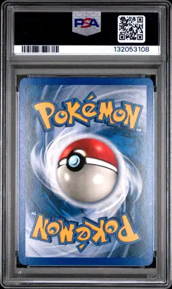 2002 POKEMON LEGENDARY COLLECTION #43 GOLDUCK-REVERSE FOIL PSA 8 - Image 2