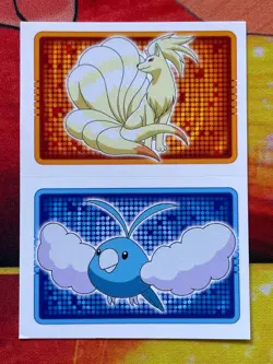Pokemon Merlin Topps Ultimate Stickers 2005 Ninetales #38 Swablu #333 - Image 1