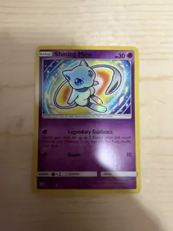 Pokemon TCG Shining Mew Holo Rare Card 40/73 Shining Legends - Image 1