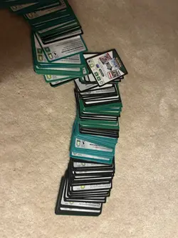 225 Pokemon TCG Live Online Code Cards UNUSED - S&V + Mega Evo - Image 1