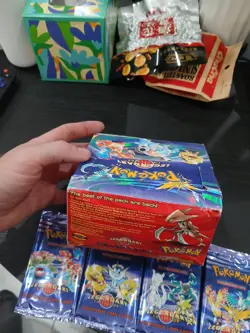 Pokemon Legendary Collection - Booster Box EMPTY OPENED With Empty Pack Art RARE - Image 5