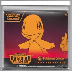 Obsidian Flames Pokemon Center ETB Elite Trainer Box Sealed Pokemon WITH CASE - Image 1
